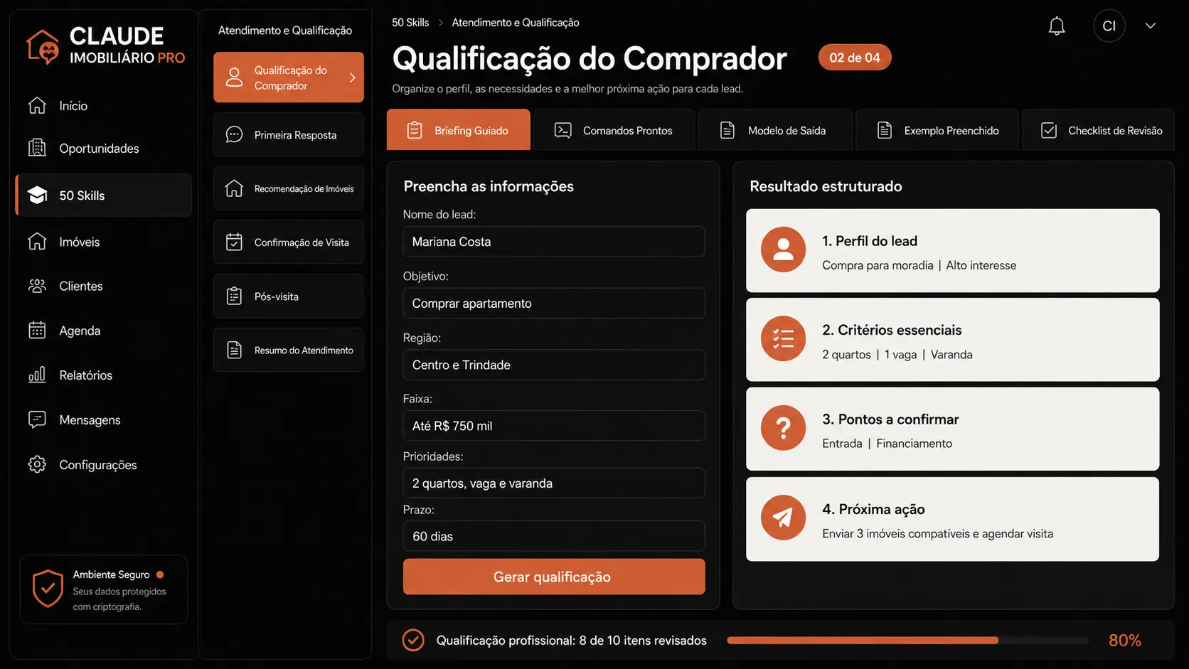 As 50 Skills imobiliárias separadas por área
